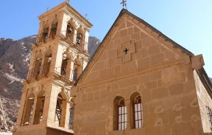 Glockenturm des Katharinenklosters am Berg Sinai. / Wikimedia (CC BY 2.0)