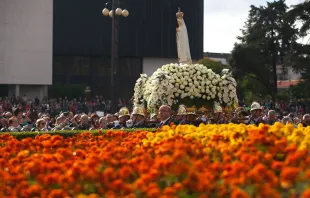 Pilger mit Unserer Lieben Frau von Fatima am 13. Oktober 2016. / Santuário de Fátima via Facebook