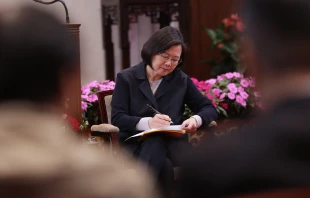 Tsai Ing-wen (Cài Yīngwén) ist seit Mai 2016 Präsidentin Taiwans.  / Simo Liu / Office of the President