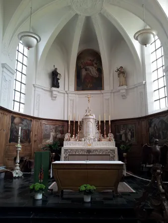 Die Kapelle des Klosters Marienlob (Borgloon-Kerniel, Belgien).