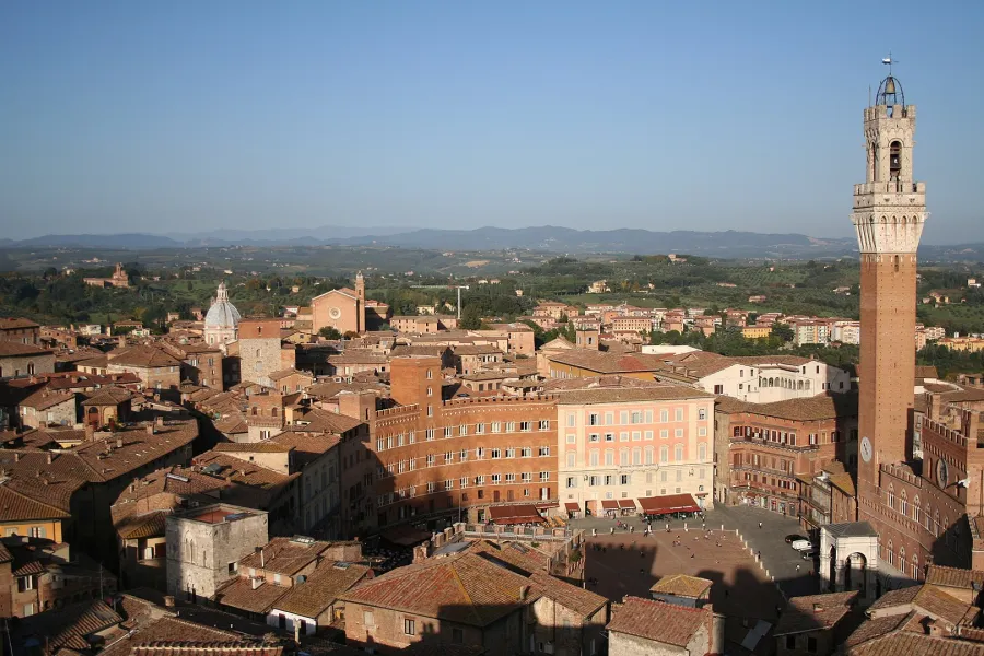 Der Piazza del Campo Siena