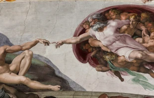 Die Erschaffung Adams / Gemeinfrei