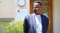 Bischof Bulus Dauwa Yohanna aus Kontagora bei einem Besuch in der internationalen Zentrale von „Kirche in Not“ (ACN) in Königstein im Taunus / Kirche in Not