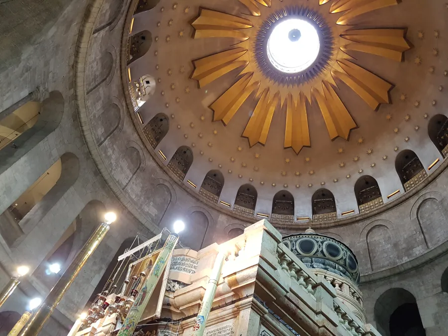 Die Grabeskirche in Jerusalem