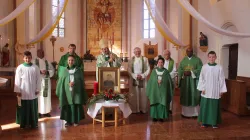 Gedenkgottesdienst für Pater Josef Thannhuber im niederbaerischen Wurmannsquick  / Hans Huber / Tamina Friedl // Donbosco.de 