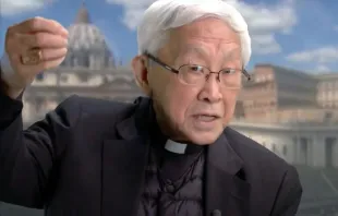 Kardinal Joseph Zen im Interview. / EWTN News