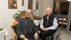 Bischof Franz Jung und Kardinal Friedrich Wetter / Franz Jung