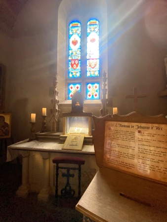 Der Ring der heiligen Johanna von Orléans wird ebenfalls ausgestellt.