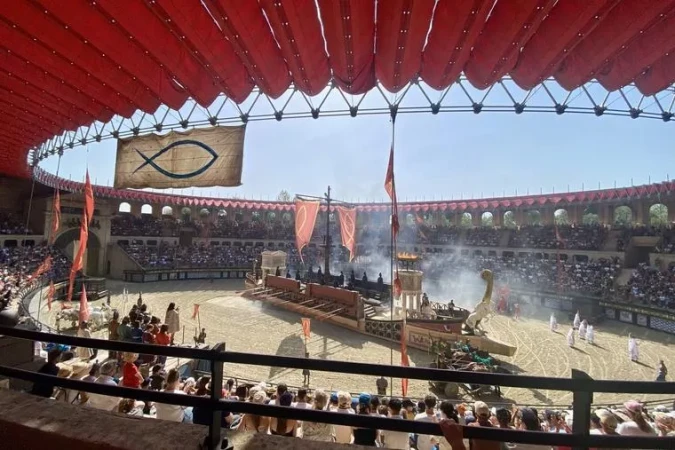 Die Wikingergeschichte, einschließlich ihrer christlichen Anfänge, wird hier dramatisiert.