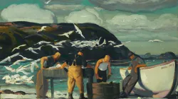 George Bellows: Cleaning Fish (1913) / Wikimedia (CC0)