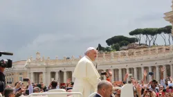 Generalaudienz mit Papst Franziskus am 23. Mai 2018 / Susanne Dedden / CNA Deutsch