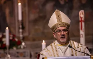 Kardinal Pierbattista Pizzaballa am 1. Mai 2024 / Daniel Ibáñez / CNA Deutsch