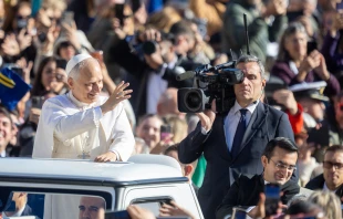 Papst Leo XIV. / Daniel Ibáñez / EWTN News