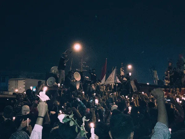 Demonstranten bei einer Kundgebung in Jakarta am 9. Mai 2017 für den verurteilten christlichen Gouverneur.

