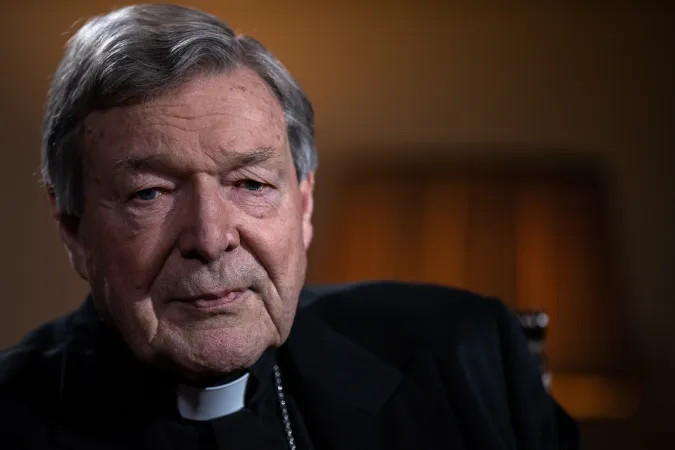 Kardinal George Pell am 20. Dezember 2020 in Rom bei einem Interview mit Colm Flynn / EWTN News Nightly.