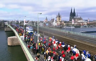 Kölner Karneval / Screenshot von YouTube