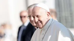 Papst Franziskus bei der Generalaudienz / Daniel Ibanez / CNA Deutsch