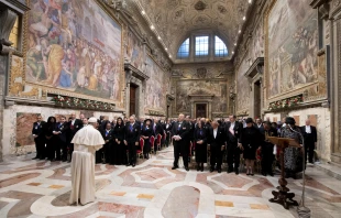 Ansprache des Papstes an die am Heiligen Stuhl akkreditierten Diplomaten am 7. Januar 2019 / Vatican Media