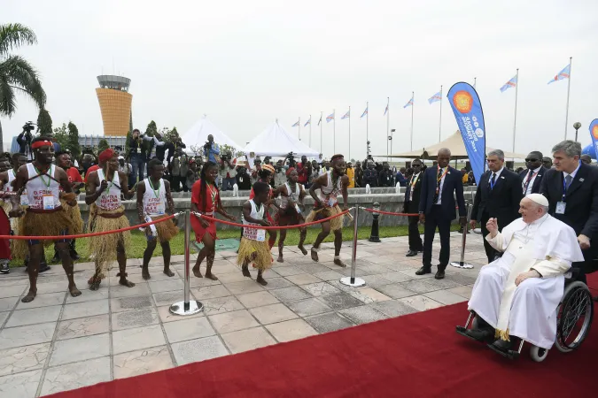 Papst Franziskus in Kinshasa, 31. Januar 2023