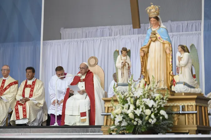 Papst Franziskus, Commonwealth Stadium, Edmonton, Kanada, 26. Juli 2022