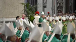 Papst Franzisus bei der Abschlussmesse der Weltsynode am 27. Oktober 2024 / Vatican Media