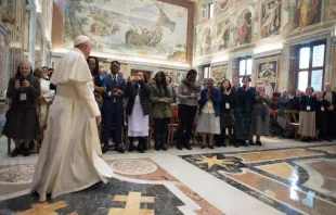 Sala Clementina, 12. Februar 2018 / Vatican Media/CNA