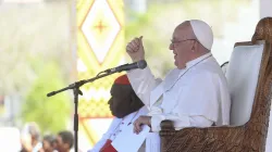 Papst Franziskus mit Jugendlichen in Papua-Neuguinea am 9. September 2024 / Vatican Media