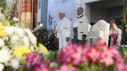 Papst Franziskus mit dem Präsidenten von Osttimor am 9. September 2024 / Vatican Media