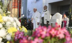 Papst Franziskus mit dem Präsidenten von Osttimor am 9. September 2024 / Vatican Media