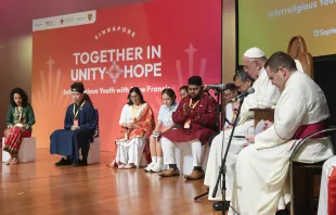 Interreligiöses Treffen mit Papst Franziskus in Singapur / Vatican Media