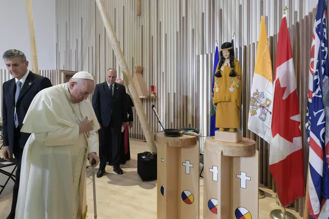 Papst Franziskus, Kanada, 25. Juli 2022