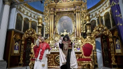 Papst Leo XIV. besucht die Kathedrale der Armenischen Apostolischen Kirche in Istanbul / Vatican Media