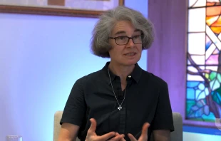 Theologin Nathalie Becquart / Screenshot von YouTube