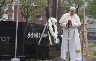 Papst Franziskus in Nagasaki am 24. November 2019 / Vatican Media