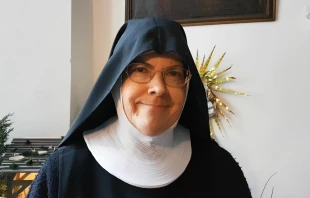 Schwester Hildegard Dubnick, die neue Äbtissin der Abtei St. Walburg in Eichstätt.  / Geraldo Hoffmann / pde