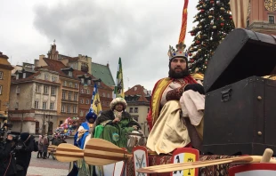 Dreikönigstag-Parade in Warschau am 6. Januar 2021  / Karol Darmoros/Polskie Radio and Orszak Trzech Król