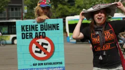 Die Einladung der AfD zum Katholikentag hat bereits im Vorfeld für Proteste gesorgt. / www.katholikentag.de / Nadine Malzkorn