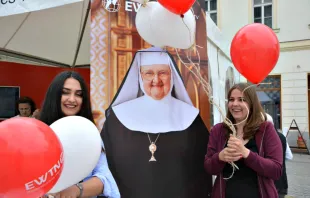 Auch Mutter Angelica war auf dem Katholikentag dabei. / EWTN Katholisches Fernsehen