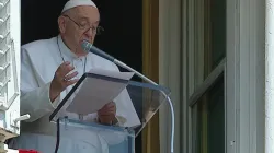 Papst Franziskus, Angelus-Gebet, 7. August 2022 / screenshot / YouTube / Vatican News