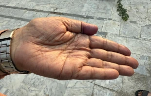 Anwar Kenneth - Bild seiner Hand / Christian Solidarity International (CSI)