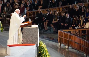 Predigt des Heiligen Vaters in der Basilika von Guadalupe am 13. Februar 2016 / CNA/David Ramos