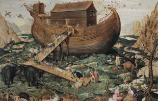 Arche Noah (Gemälde von Simon de Myle) / gemeinfrei