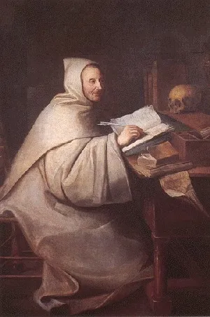 Armand Jean le Bouthillier de Rancé (1626-1700) in einem Gemälde seines Zeitgenossen Hyacinthe Rigaud. 