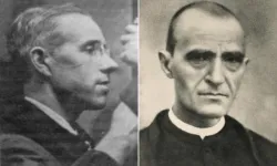 Antonio Tort Reixachs und der Priester Cayetano Clausellas Ballvé / Arquidiócesis de Barcelona