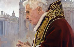 Benedikt XVI, portraitiert Raúl Berzosa / CNA / Raúl Berzosa