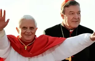 Papst Benedikt XVI. und Kardinal George Pell in Australien. | Kredit: EWTN
 / EWTN
