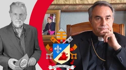 Christian Peschken (EWTN) im Gespräch mit Erzbischof Ettore Balestrero, dem Ständigen Vertreter des Heiligen Stuhls bei der UN in Genf / 