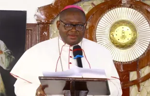 Bischof Michael Miabesue Bibi / screenshot / YouTube / Diocese of Buea