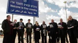 Bischöfe der Holy Land Coordination im Gebet bei einer der bisherigen Reisen / The Catholic Church For England and Wales