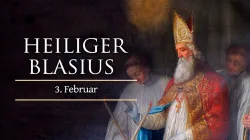 Einer der 14 Nothelfer: Der heilige Blasius wird bei Halsleiden um Füersprache angerufen. / CNA